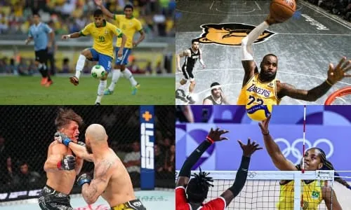 Esportes ao vivo